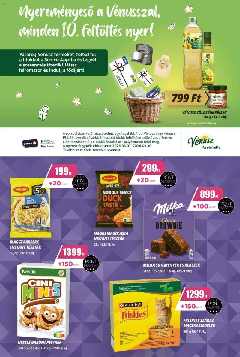 CBA Príma CBA Príma akciós újság 7 oldal