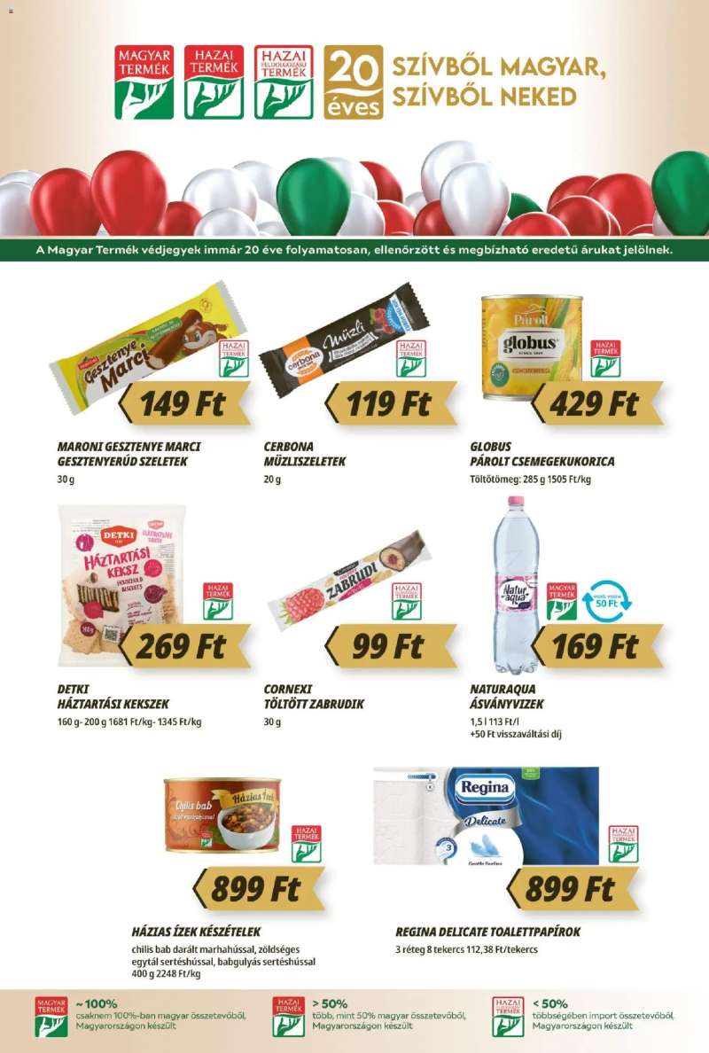 CBA Príma CBA Príma akciós újság 7 oldal