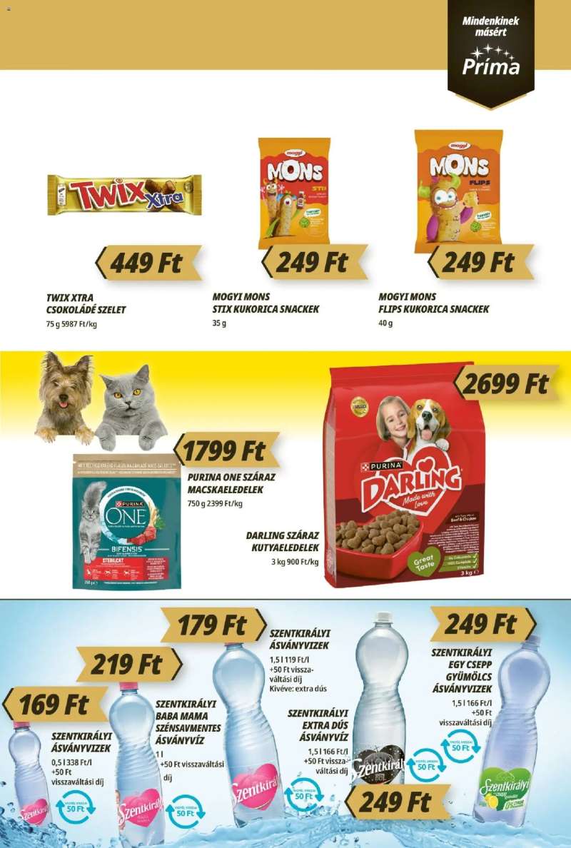 CBA Príma CBA Príma akciós újság 9 oldal