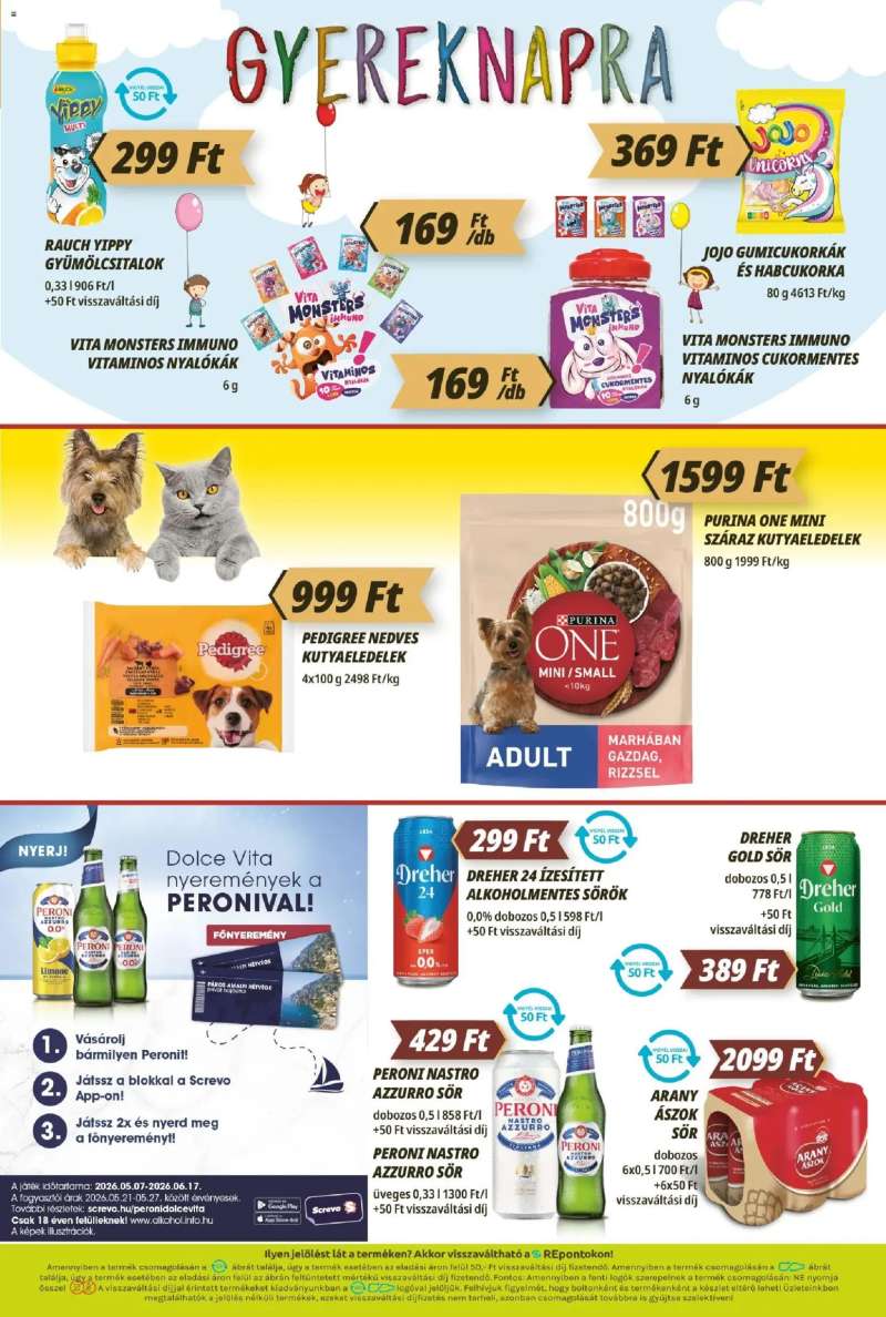 CBA Príma CBA Príma akciós újság 11 oldal