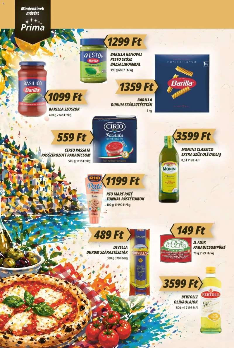 CBA Príma CBA Príma akciós újság 6 oldal