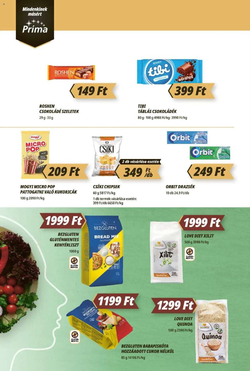 CBA Príma CBA Príma akciós újság 8 oldal