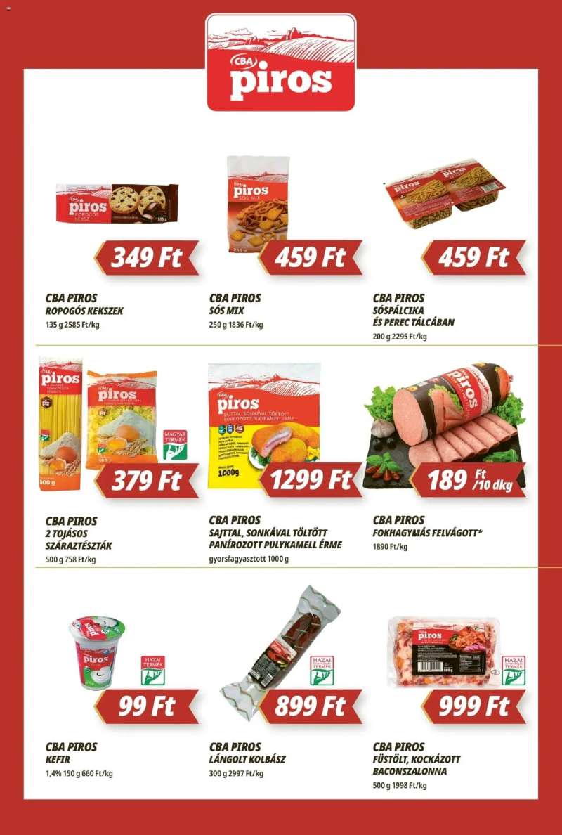 CBA Príma CBA Príma akciós újság 5 oldal