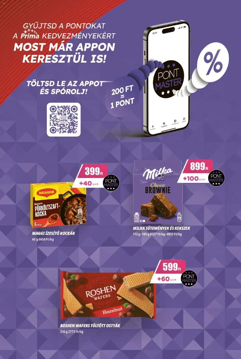 CBA Príma CBA Príma akciós újság 6 oldal