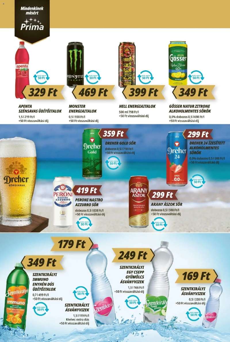 CBA Príma CBA Príma akciós újság 10 oldal