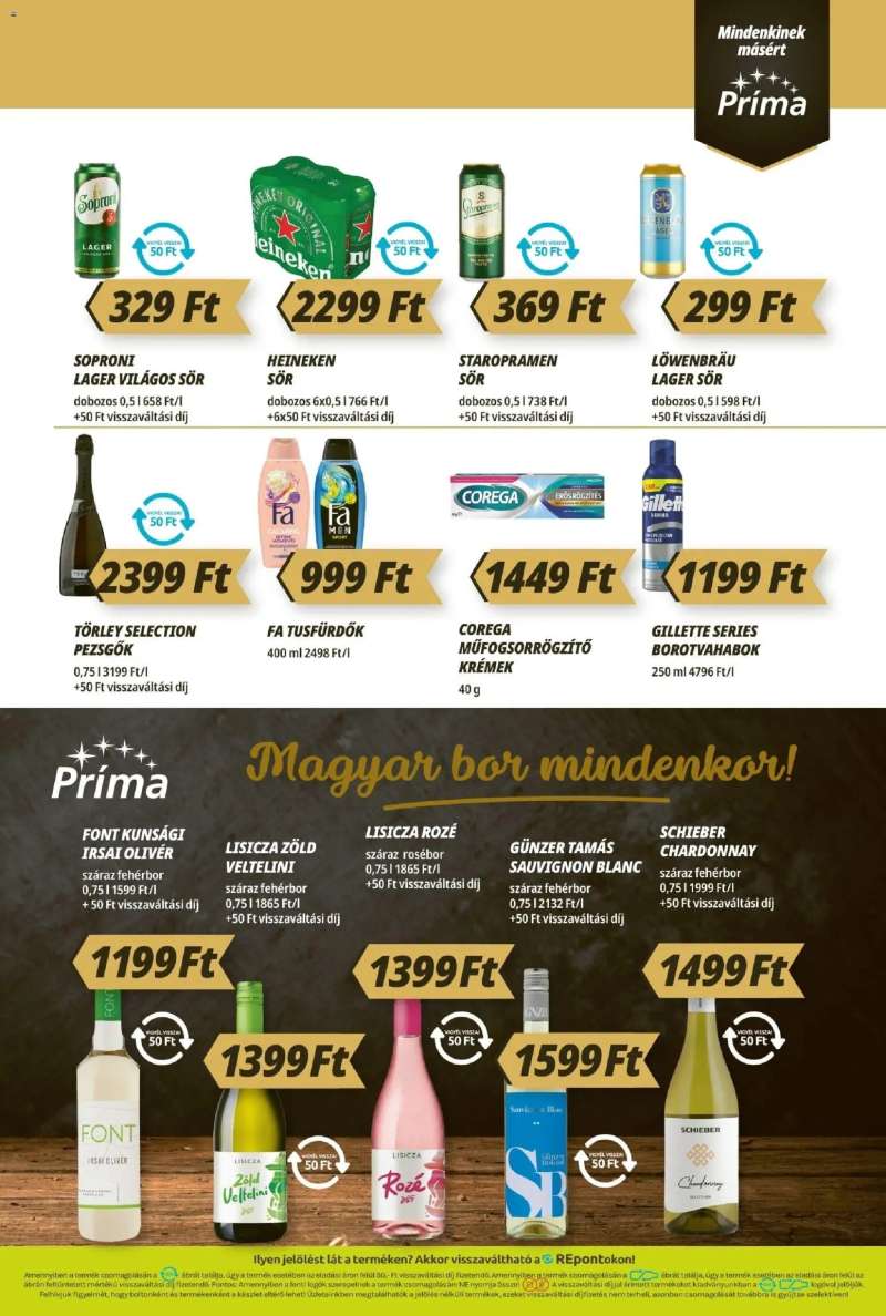 CBA Príma CBA Príma akciós újság 11 oldal