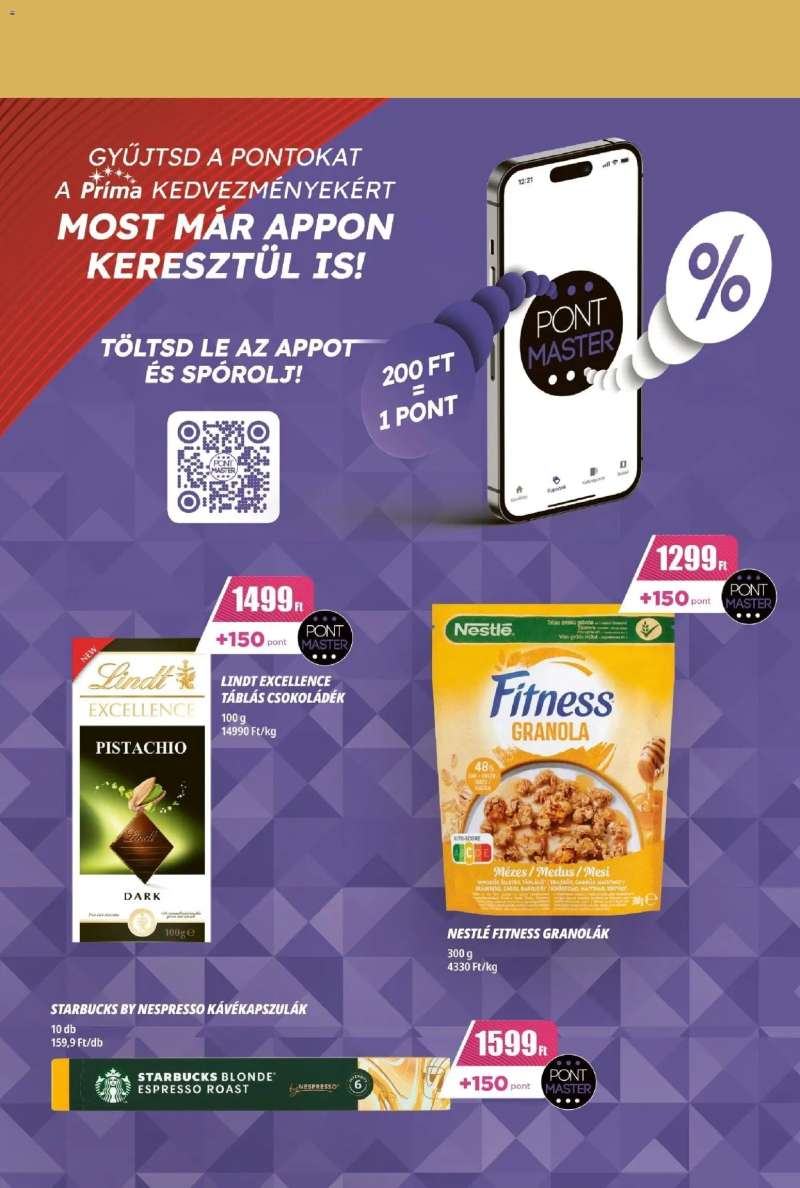 CBA Príma CBA Príma akciós újság 5 oldal