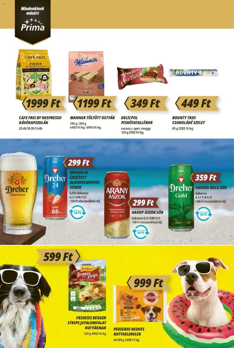 CBA Príma CBA Príma akciós újság 10 oldal