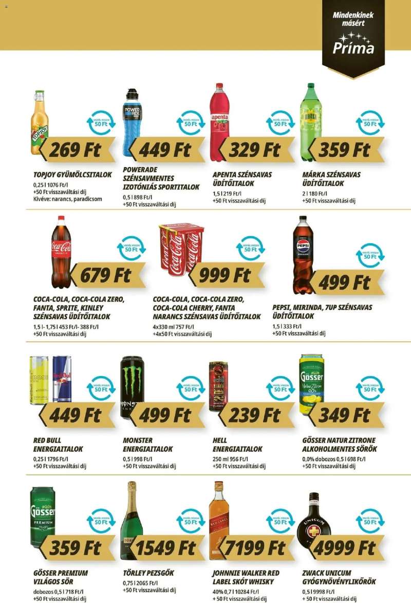 CBA Príma CBA Príma akciós újság 11 oldal