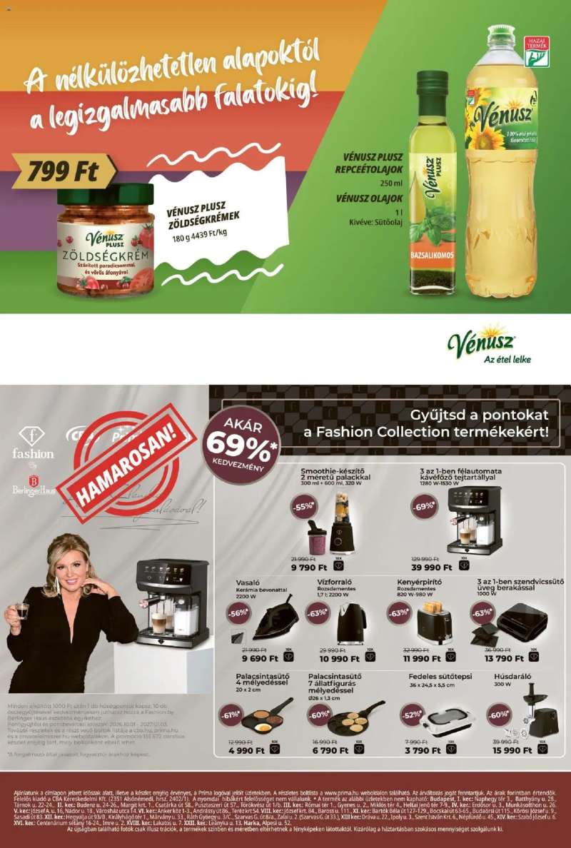 CBA Príma CBA Príma akciós újság 12 oldal