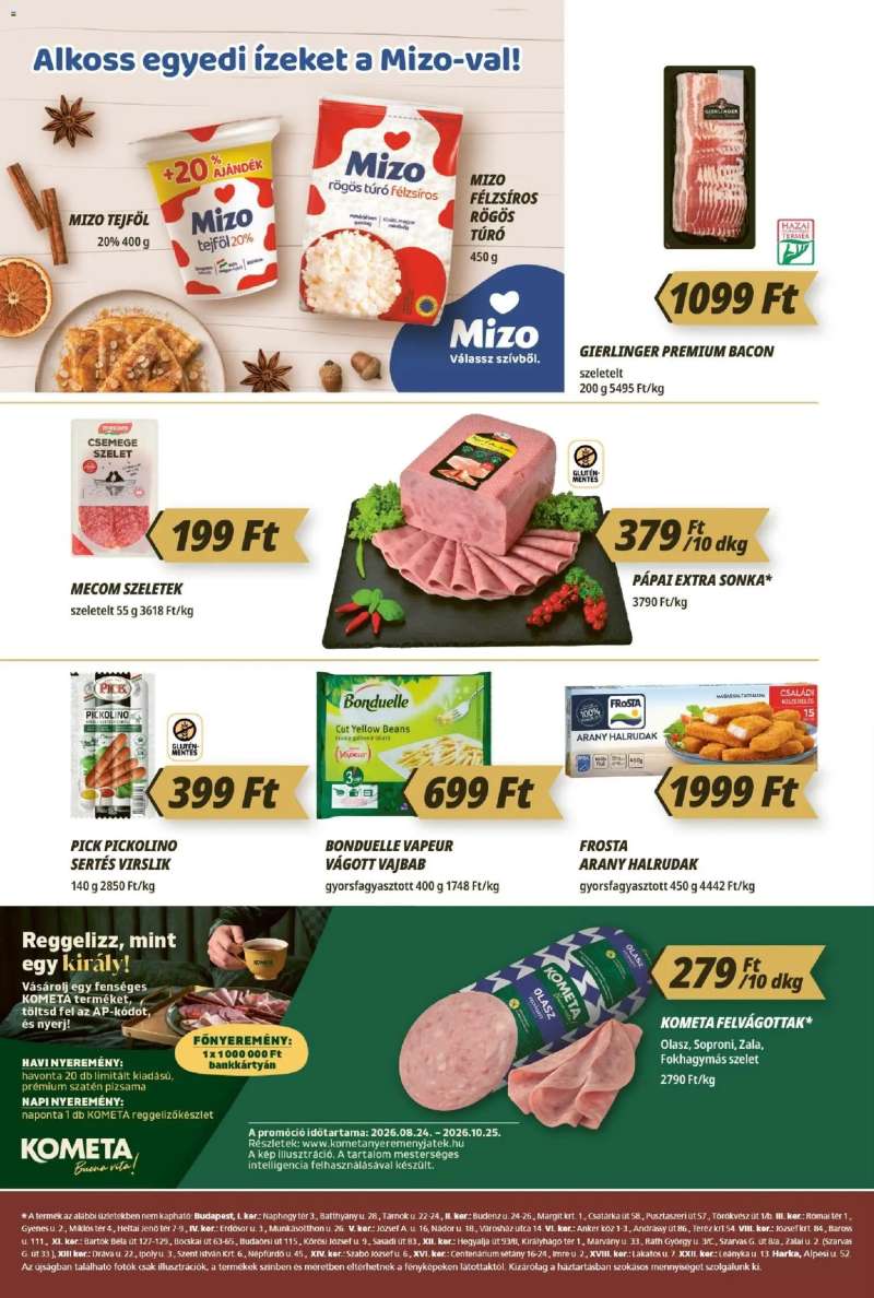 CBA Príma CBA Príma akciós újság 2 oldal