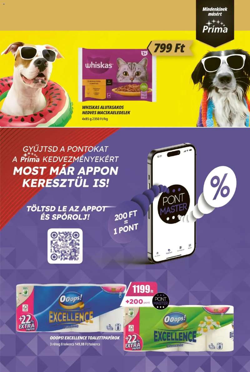 CBA Príma CBA Príma akciós újság 7 oldal