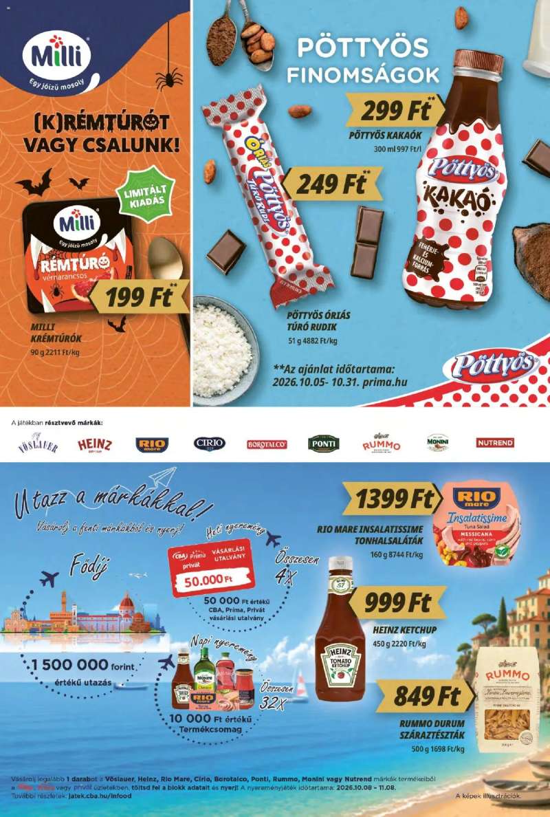 CBA Príma CBA Príma akciós újság 5 oldal