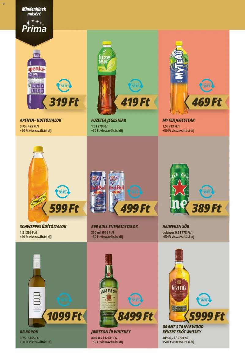 CBA Príma CBA Príma akciós újság 10 oldal