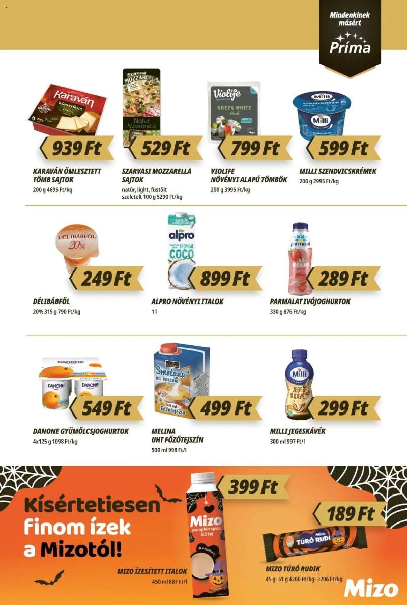 CBA Príma CBA Príma akciós újság 3 oldal