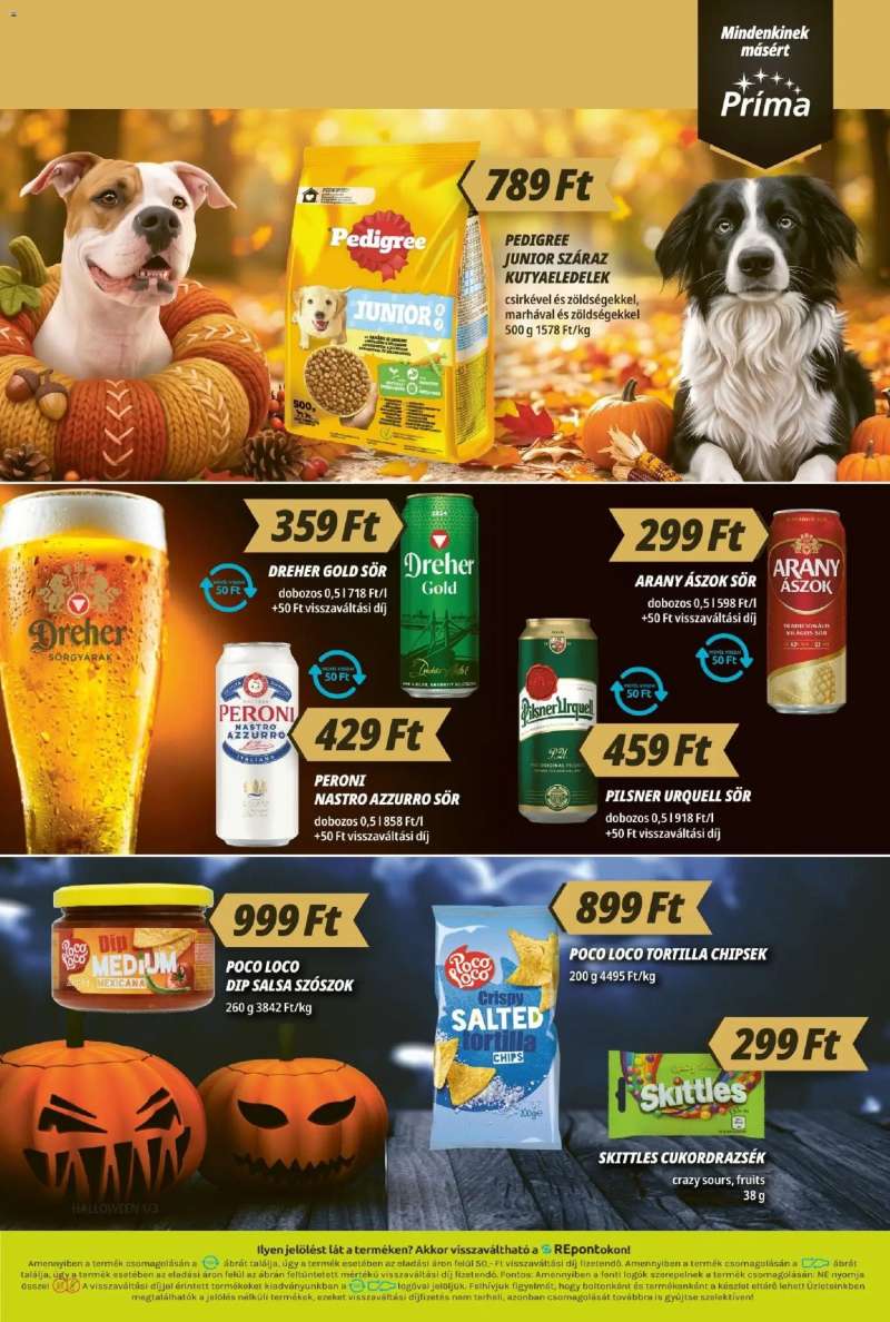 CBA Príma CBA Príma akciós újság 9 oldal