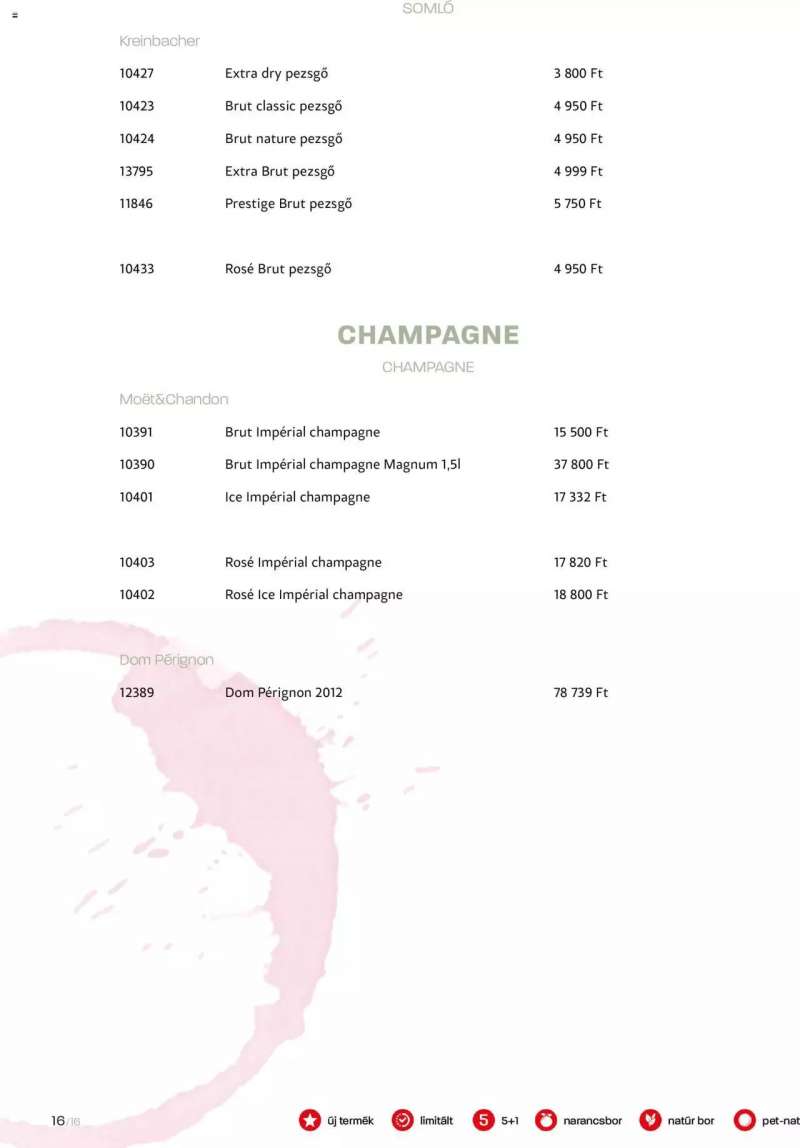 Chef Market Bor & pezsgő 16 oldal