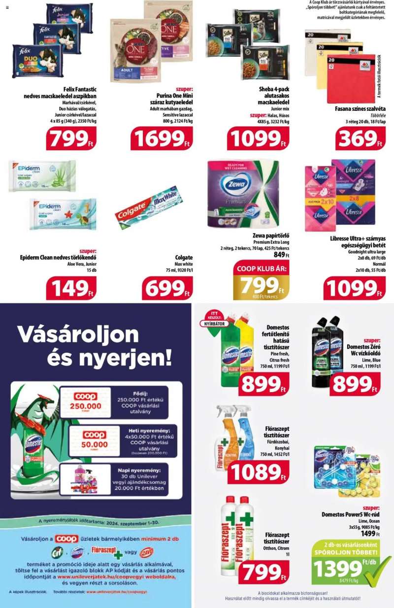 COOP Akciós újság COOP 11 oldal