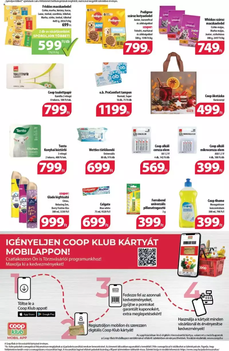 COOP Akciós újság COOP 11 oldal