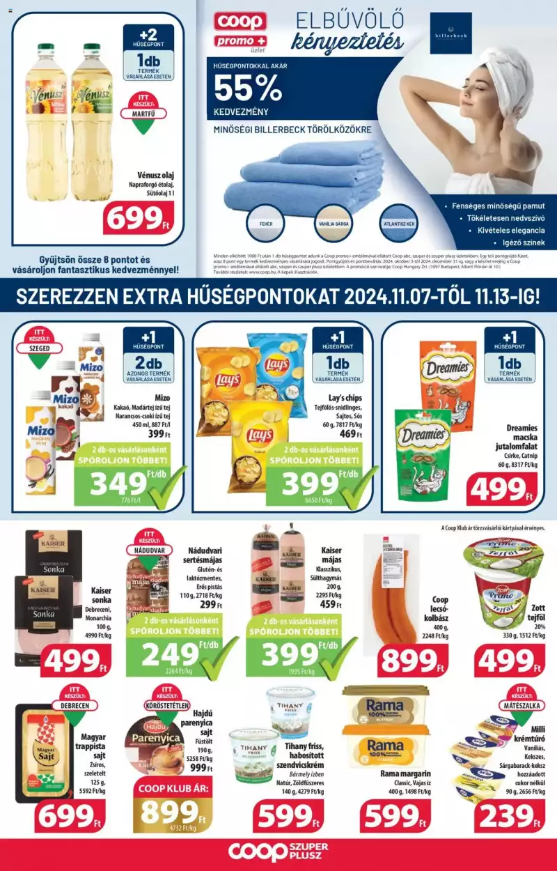 COOP Akciós újság Szuper Plusz 3 oldal