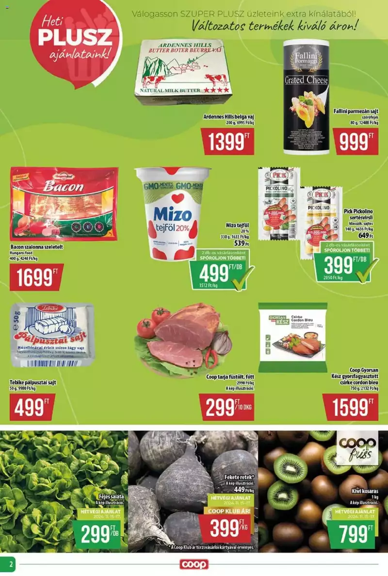 COOP Tisza - Szuper Plusz 2 oldal