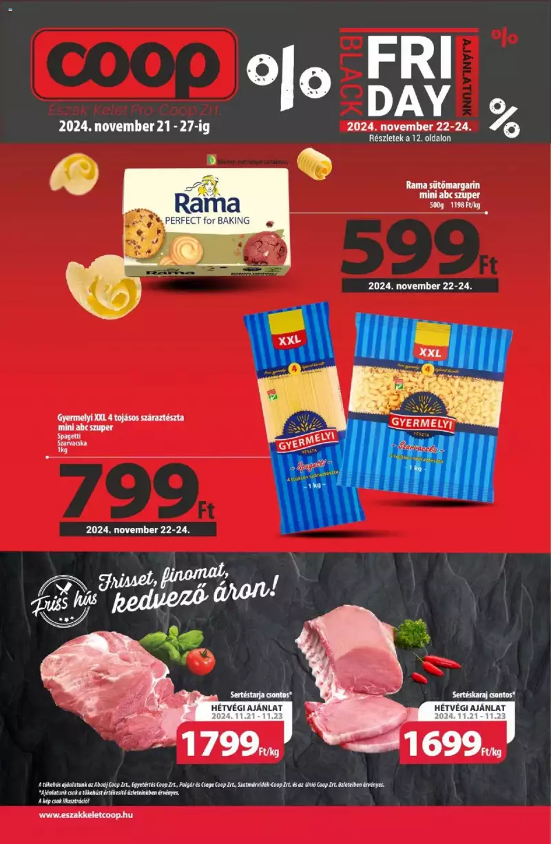 COOP Észak Kelet - Black Friday 1 oldal