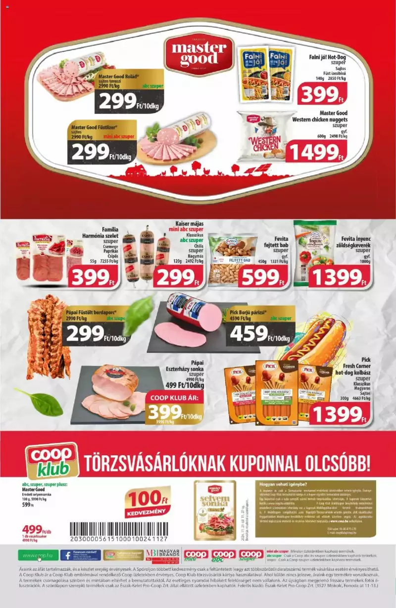 COOP Észak Kelet - Black Friday 3 oldal