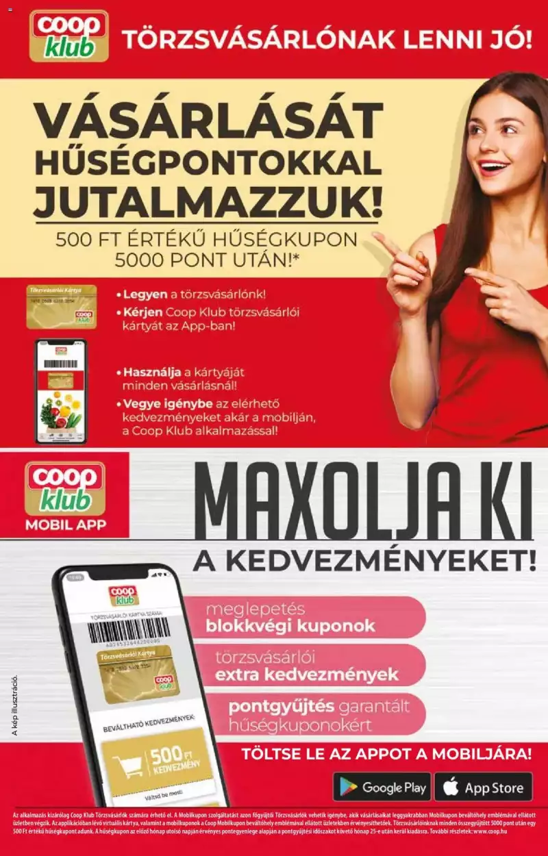 COOP Akciós újság COOP 11 oldal