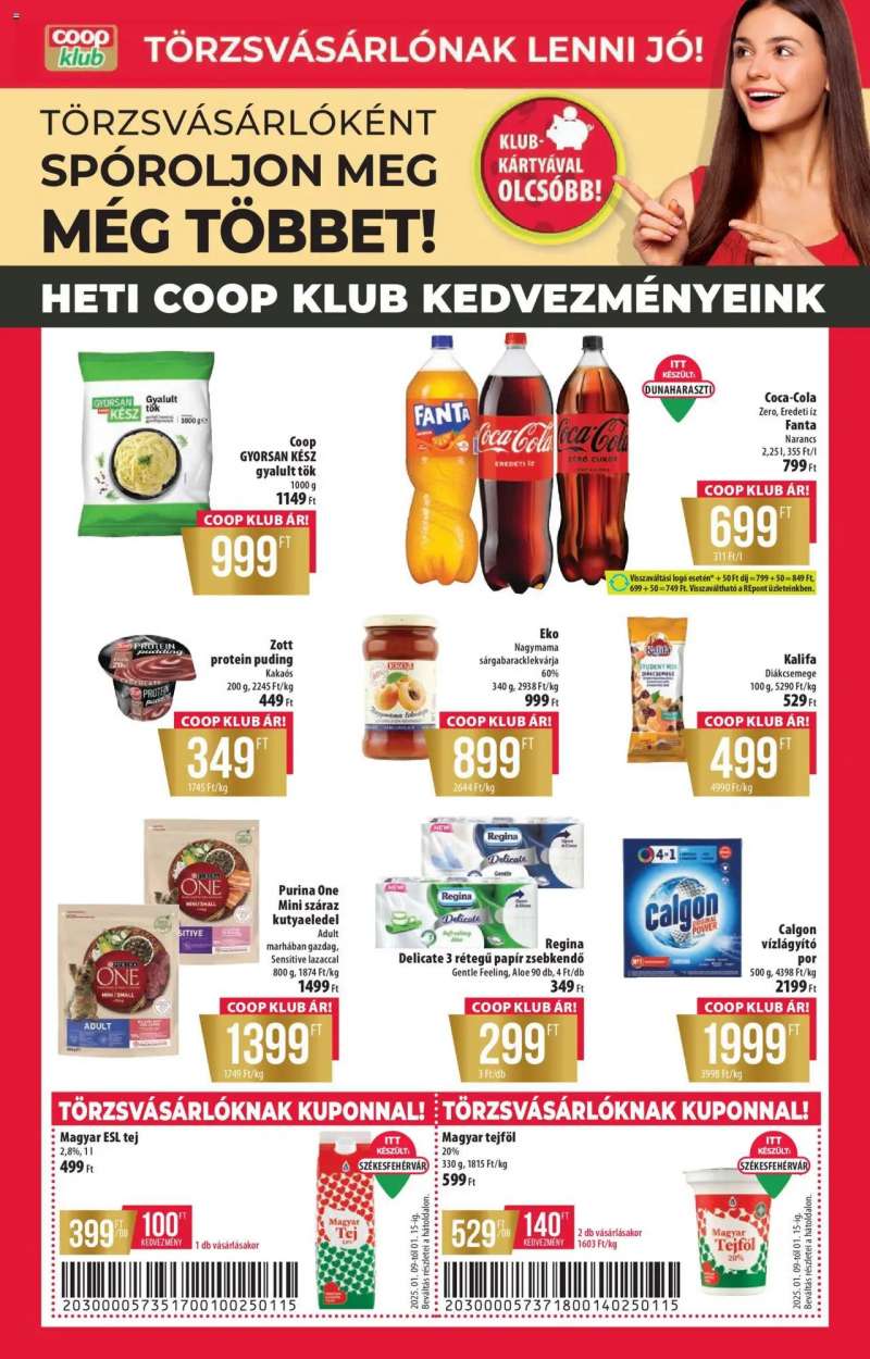 COOP Akciós újság Szuper Plusz 6 oldal