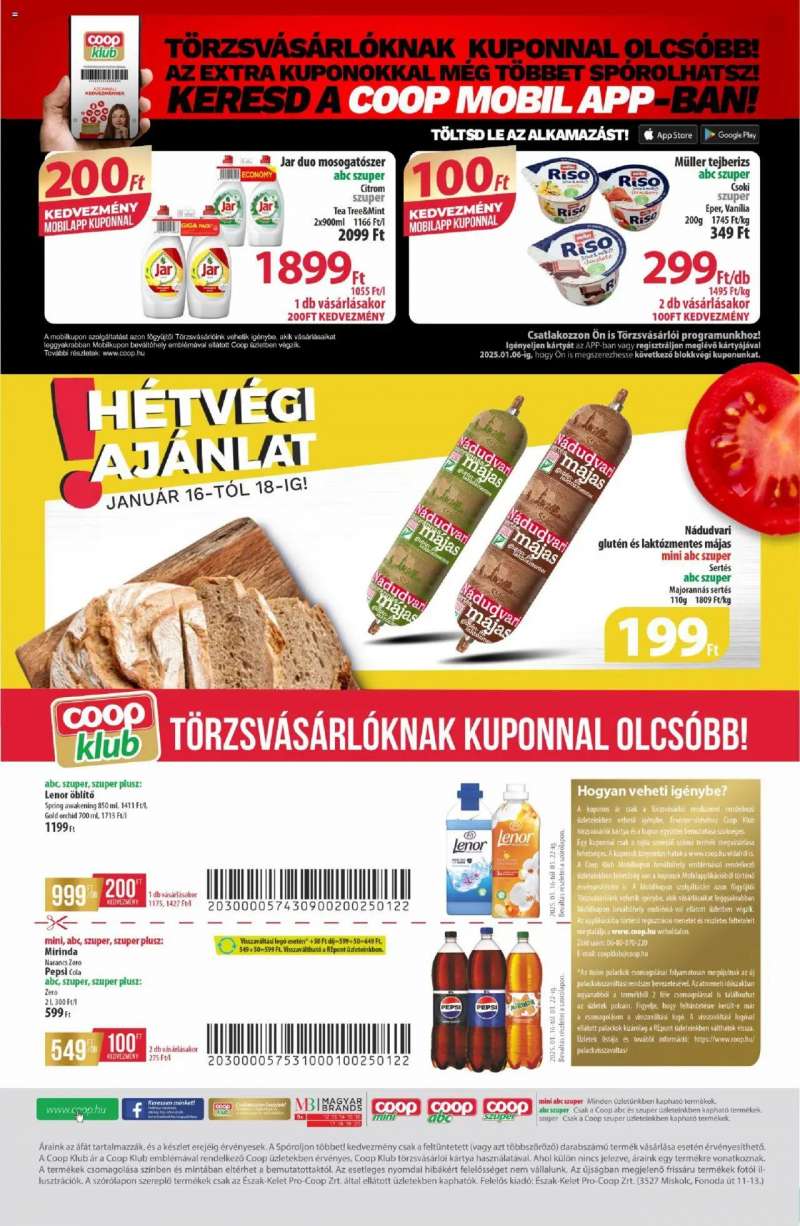 COOP Észak Kelet Pro-Coop Zrt 8 oldal