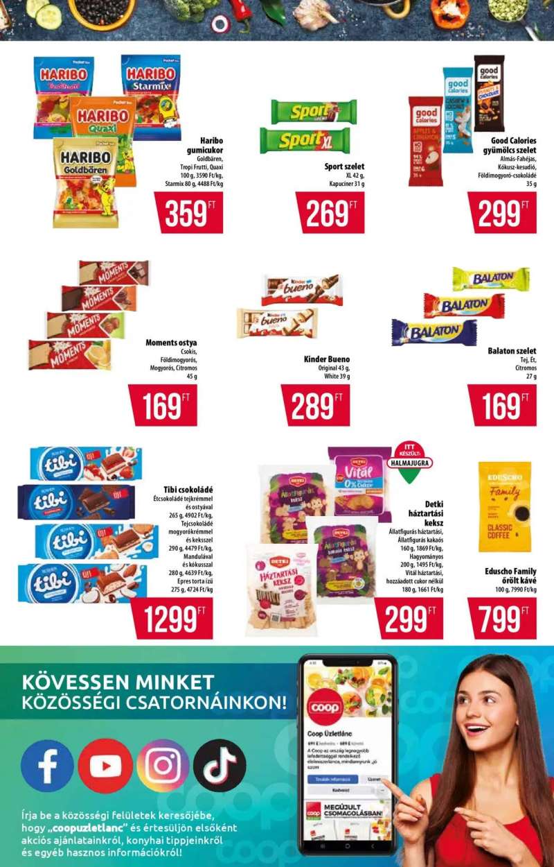 COOP Akciós újság Szuper Plusz 8 oldal