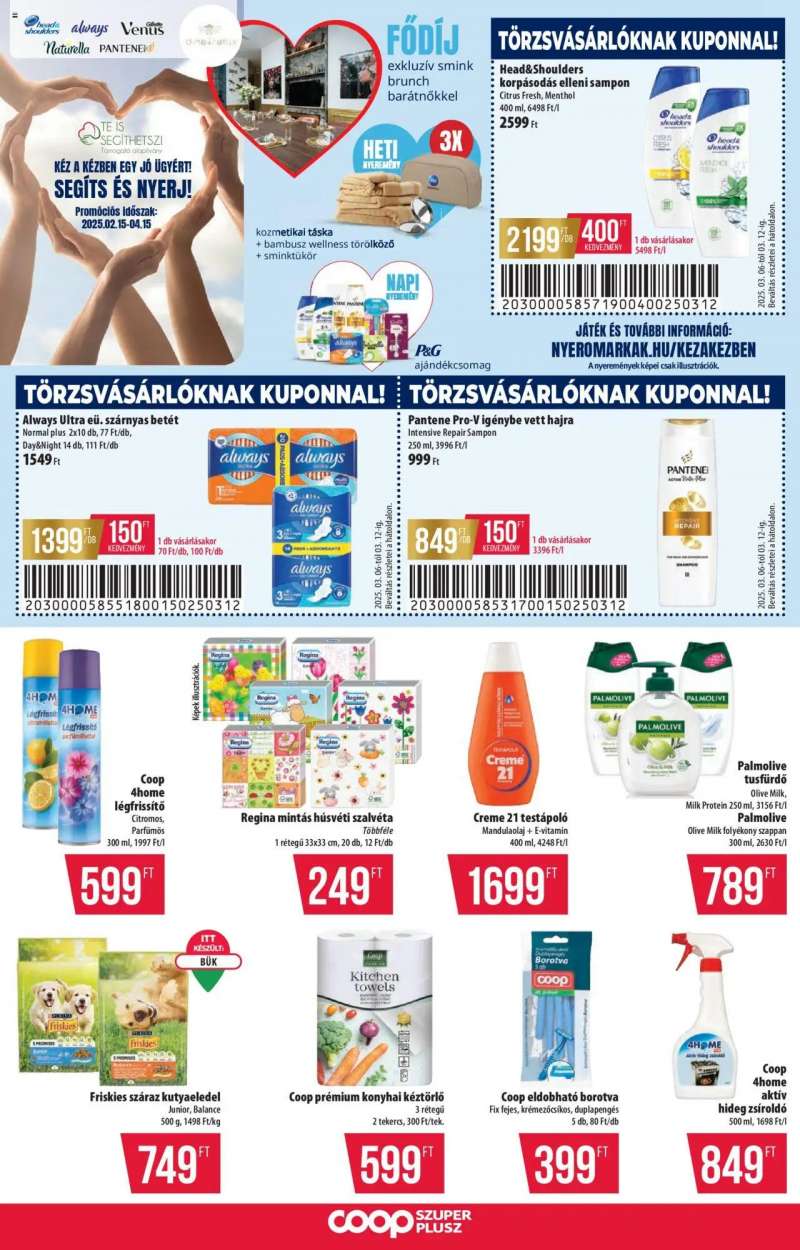 COOP Akciós újság Szuper Plusz 10 oldal