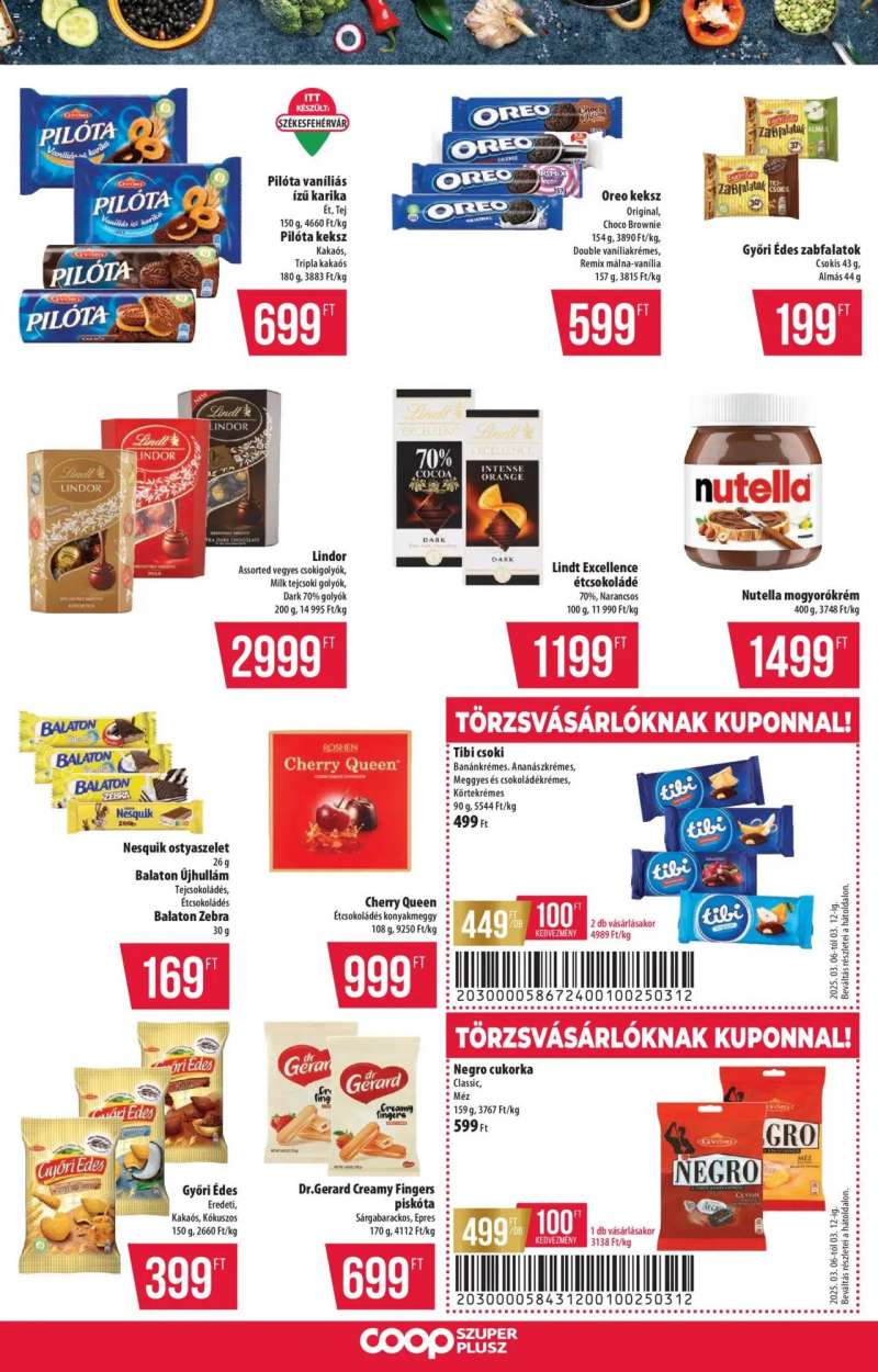 COOP Akciós újság Szuper Plusz 7 oldal