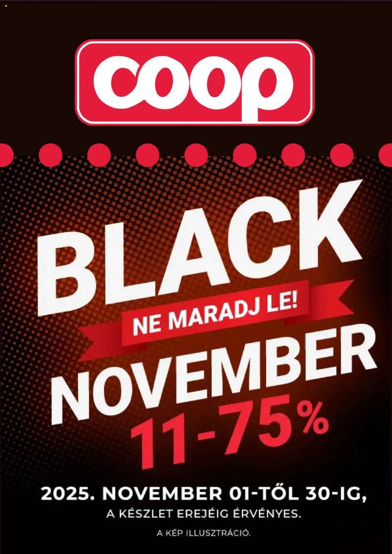 COOP Black Friday 1 oldal