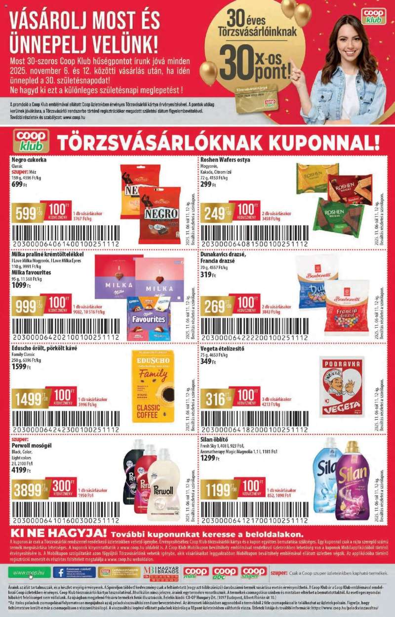 COOP Akciós újság COOP 12 oldal