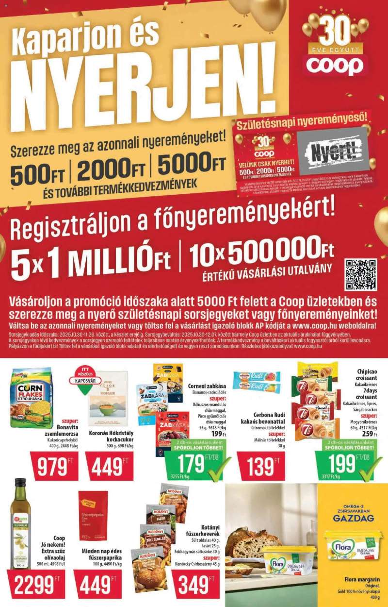 COOP Akciós újság COOP 5 oldal