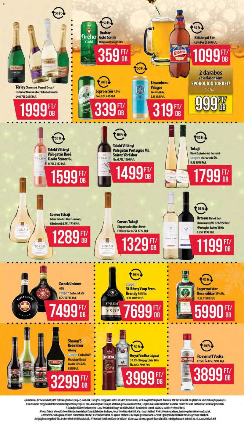 COOP Akciós újság COOP 13 oldal