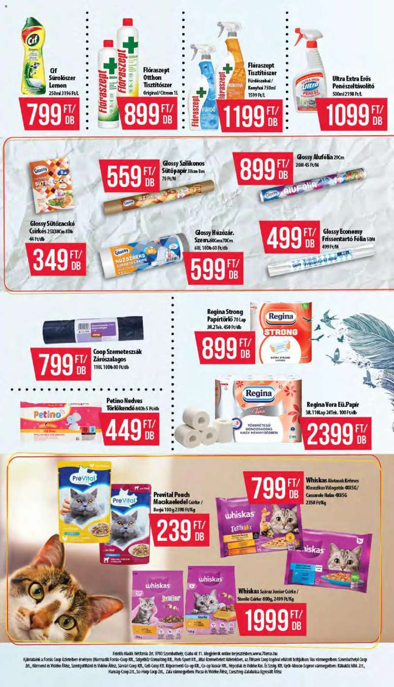 COOP Akciós újság COOP 15 oldal