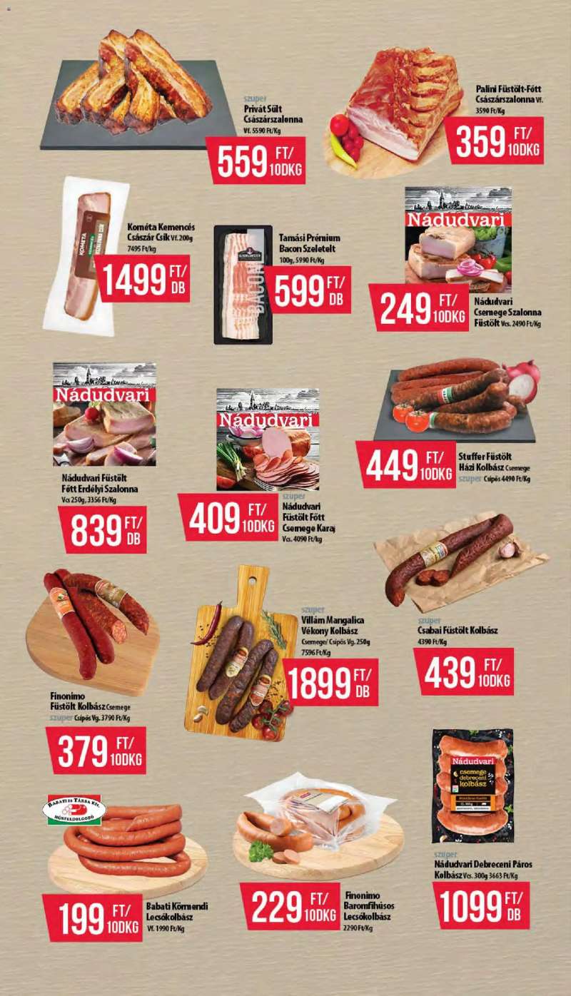 COOP Akciós újság COOP 2 oldal