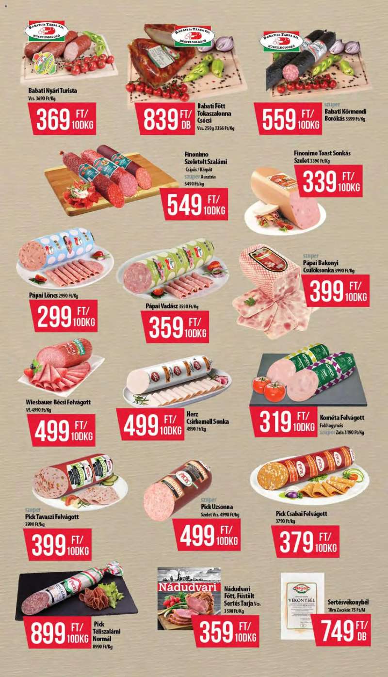 COOP Akciós újság COOP 3 oldal