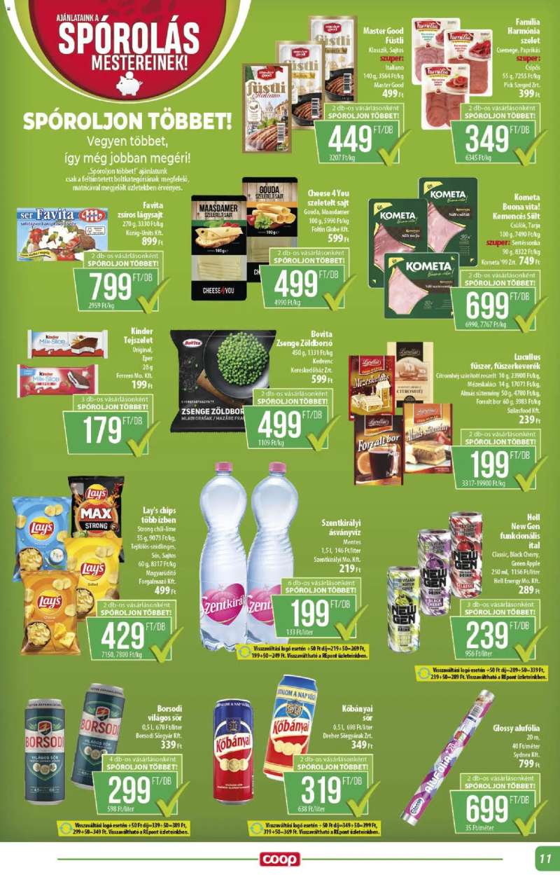 COOP Alföld Pro-Coop Zrt. - Abc szuper 11 oldal