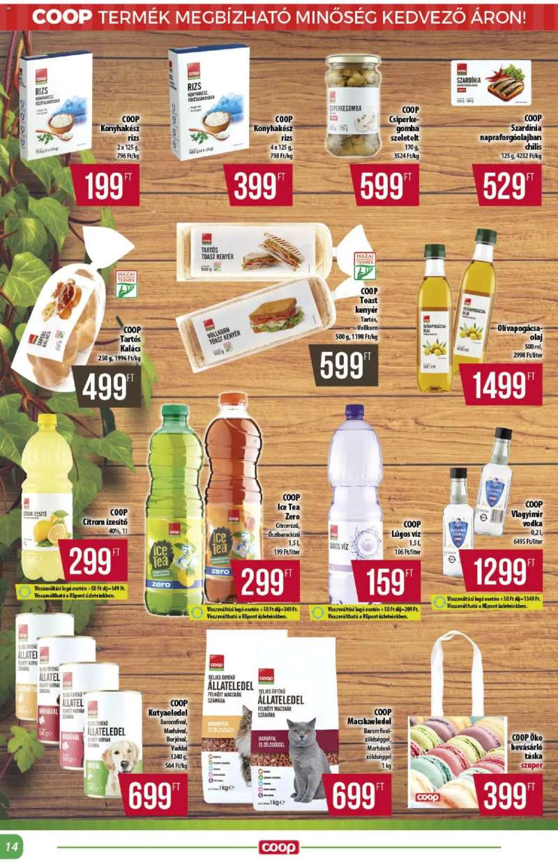 COOP Alföld Pro-Coop Zrt. - Abc szuper 14 oldal