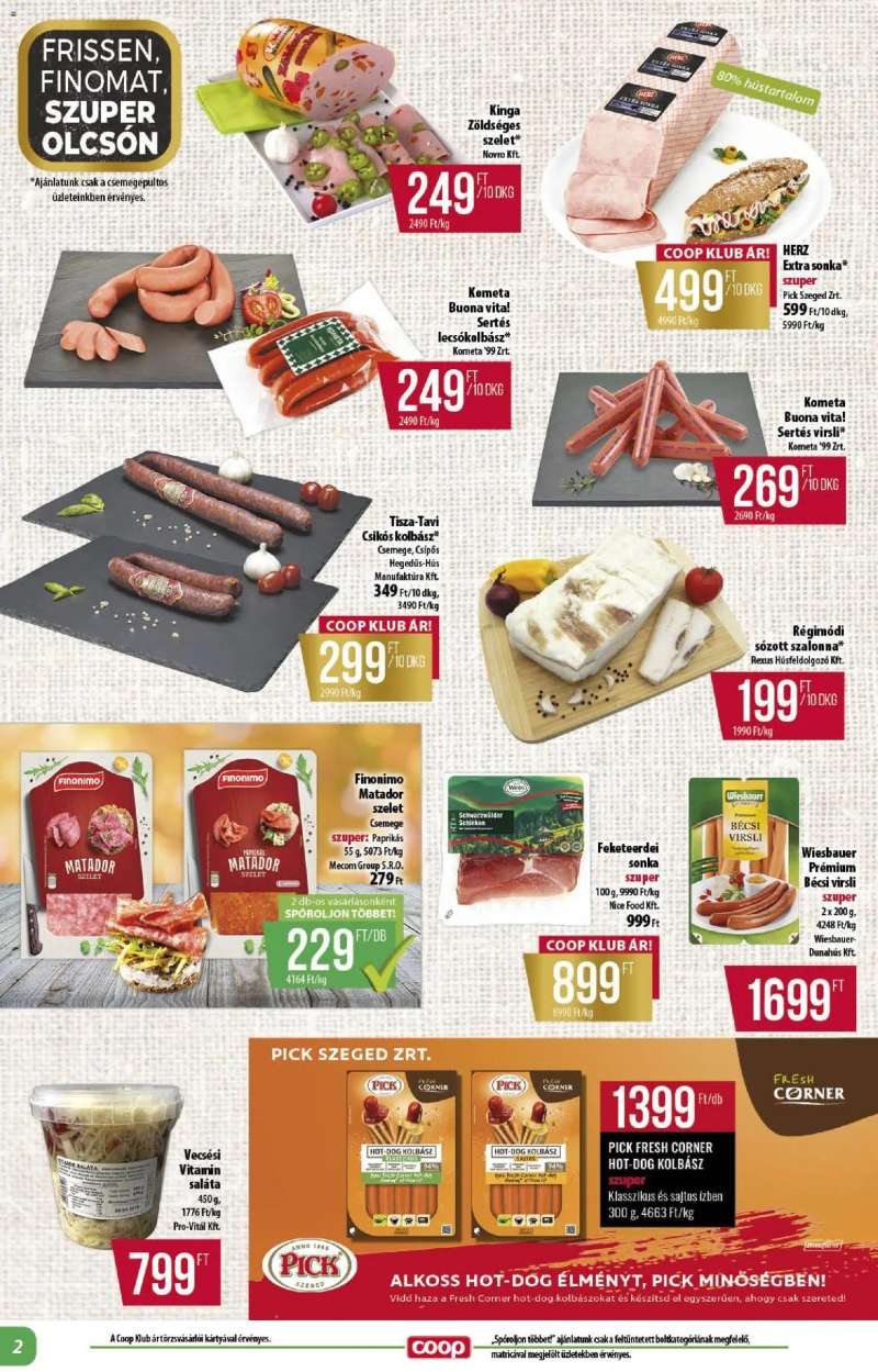 COOP Alföld Pro-Coop Zrt. - Abc szuper 2 oldal