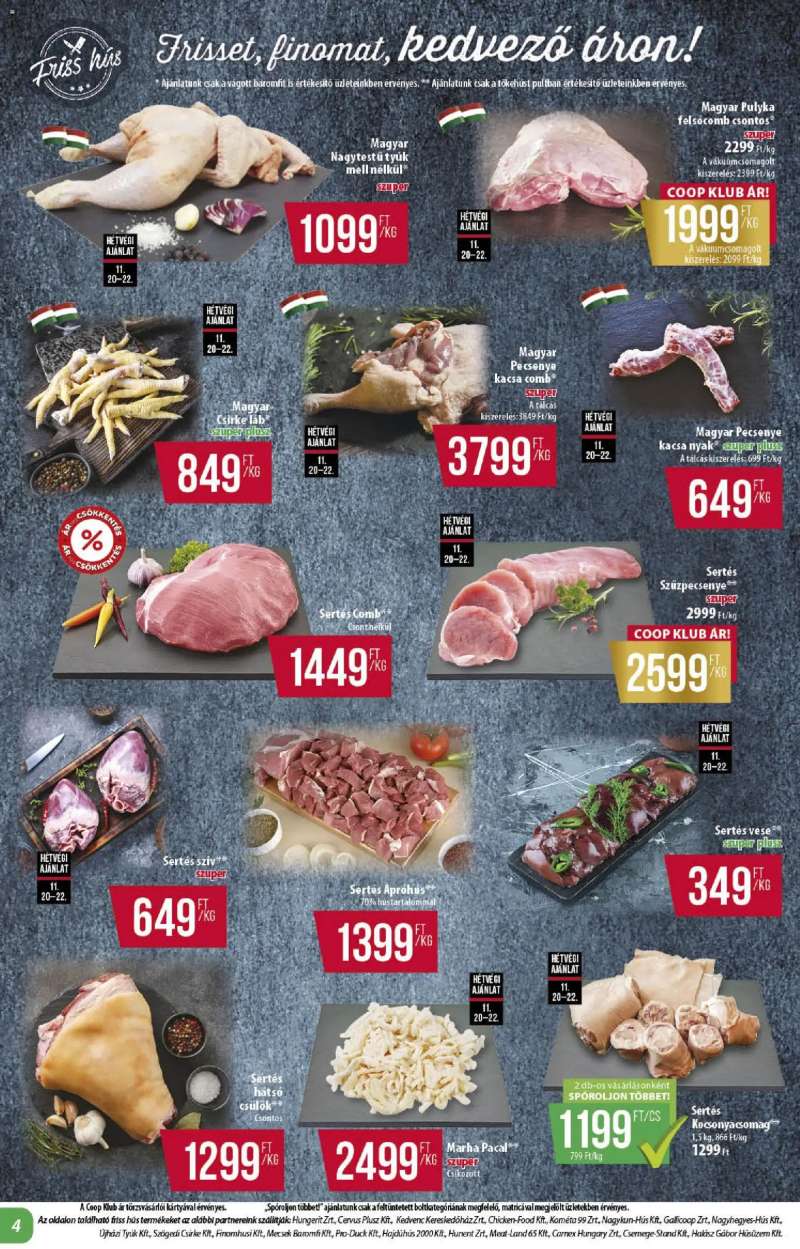 COOP Alföld Pro-Coop Zrt. - Abc szuper 4 oldal