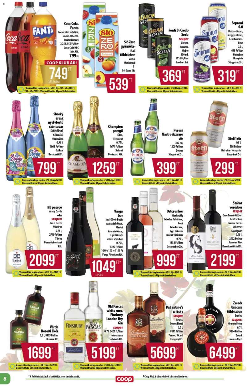 COOP Alföld Pro-Coop Zrt. - Abc szuper 8 oldal