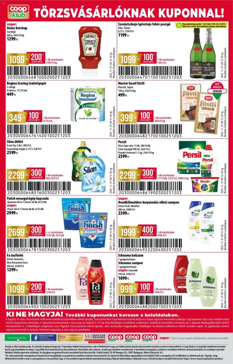 COOP Akciós újság COOP 12 oldal