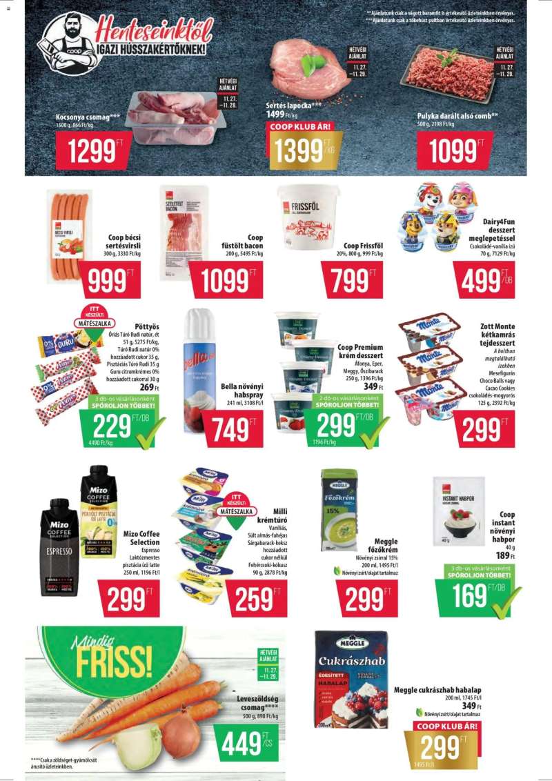 COOP Tisza - Szuper Plusz 3 oldal