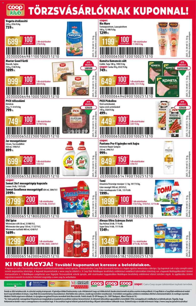 COOP Alföld Pro-Coop Zrt. - Abc szuper 12 oldal