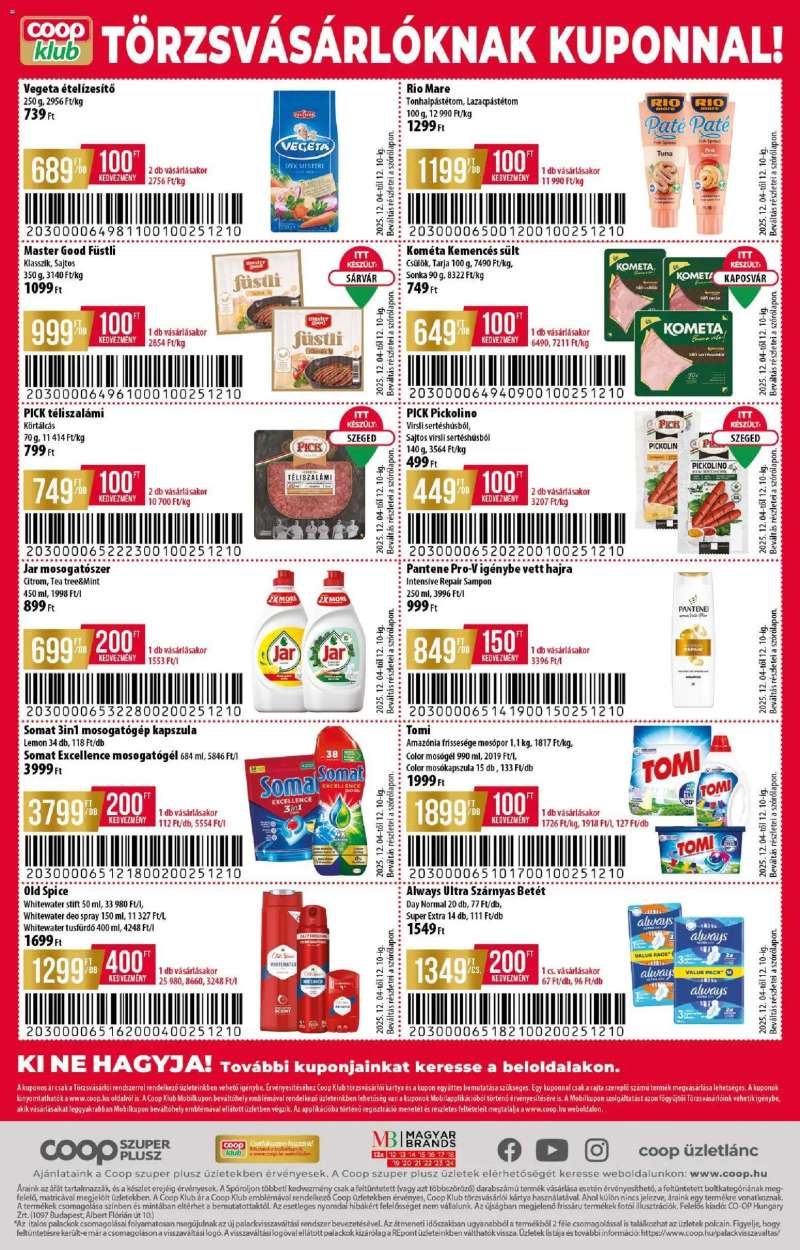 COOP Tisza - Szuper Plusz 12 oldal