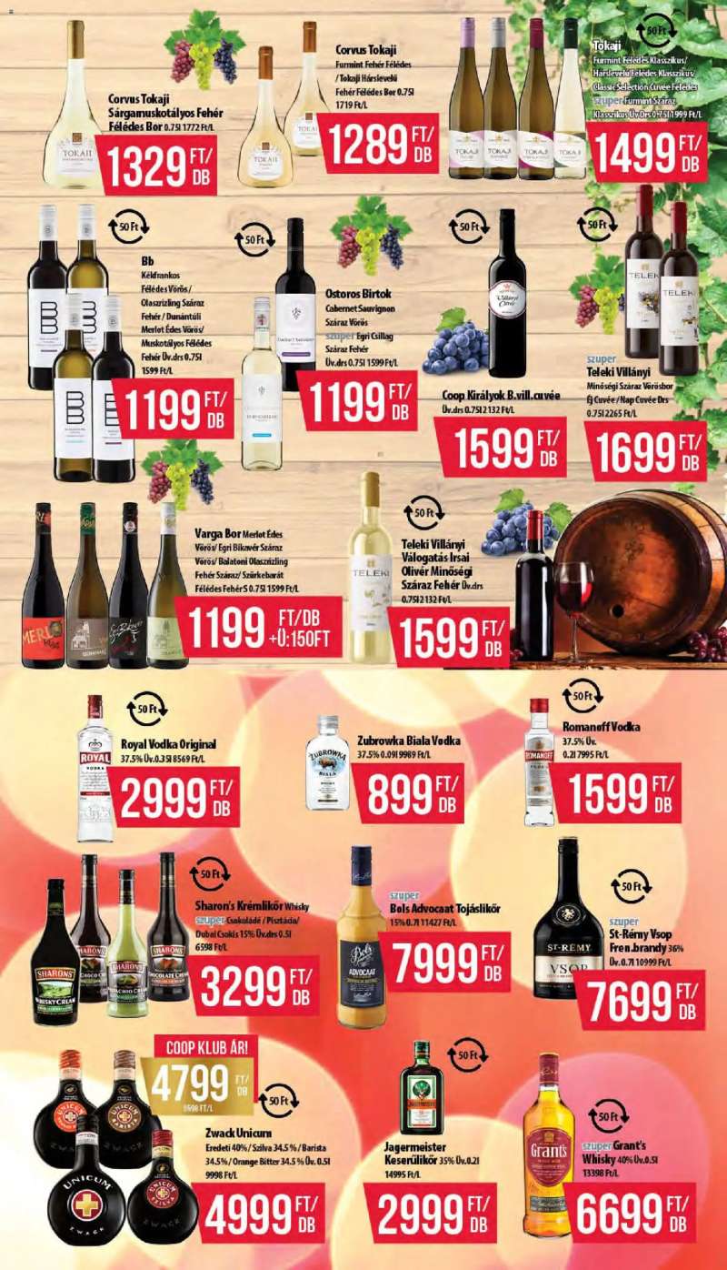 COOP Akciós újság COOP 14 oldal